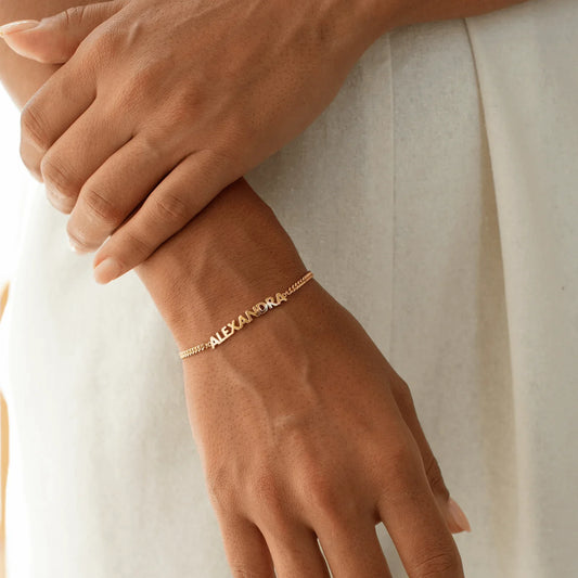 Pulsera con nombre personalizado